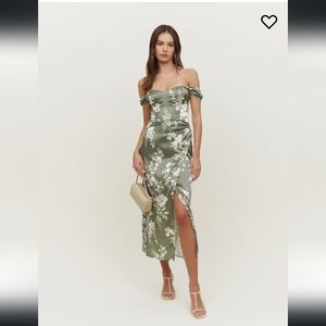 Reformation Genesis Silk Dress